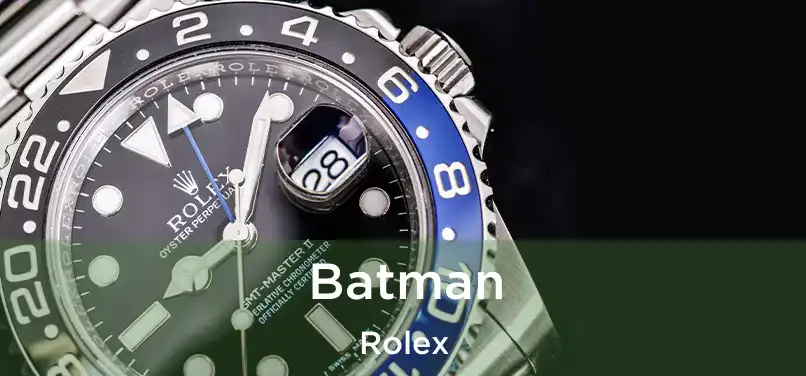  Batman Rolex